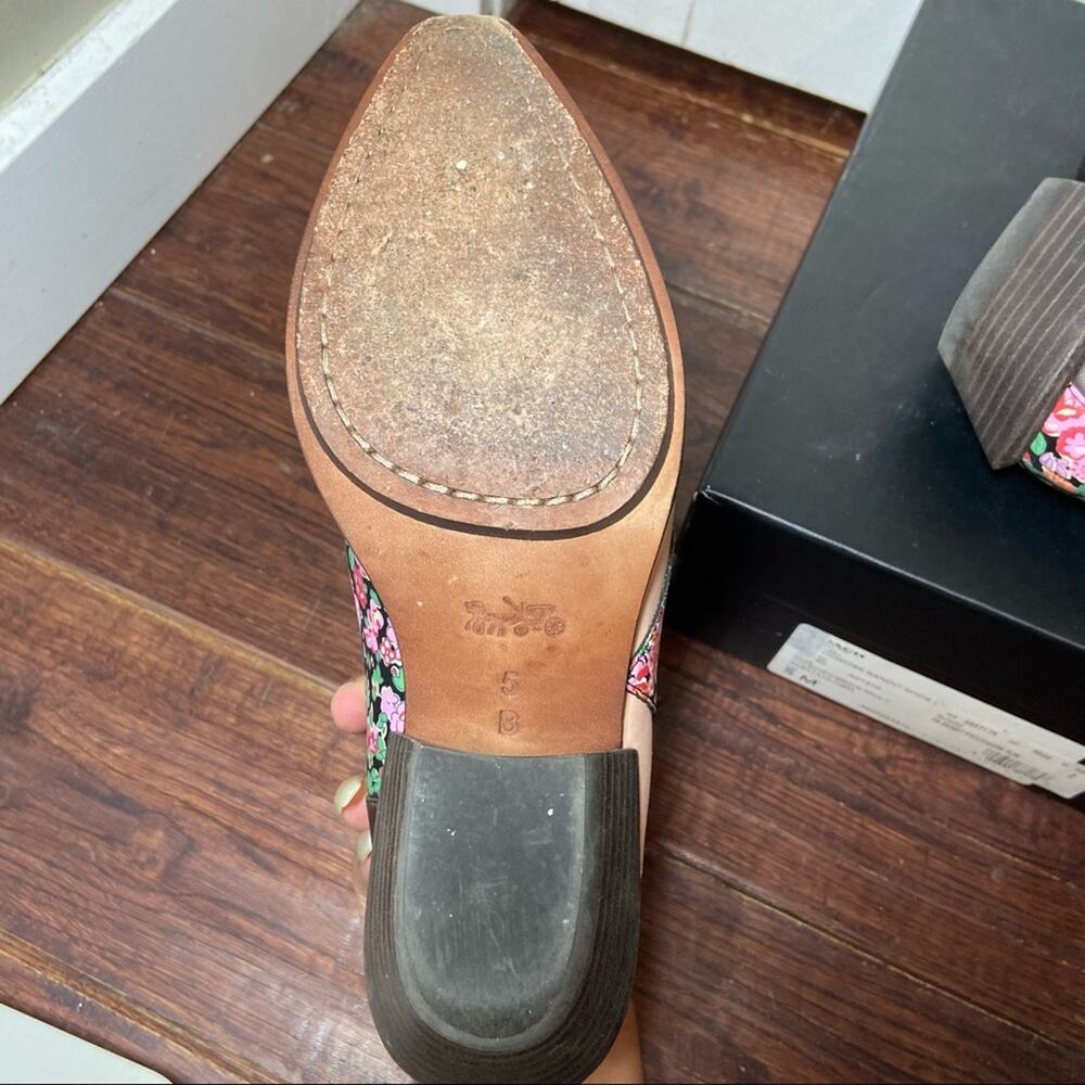Coach Patchwork Bandit Shoe Hickory/Brick Multi 5 - Picture 9 of 9